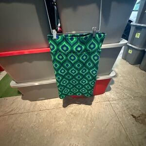 Green and Blue Patterned  Skirt p45